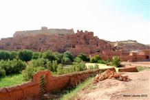 Entrada dreta al Ksar d'Aït Ben Haddou